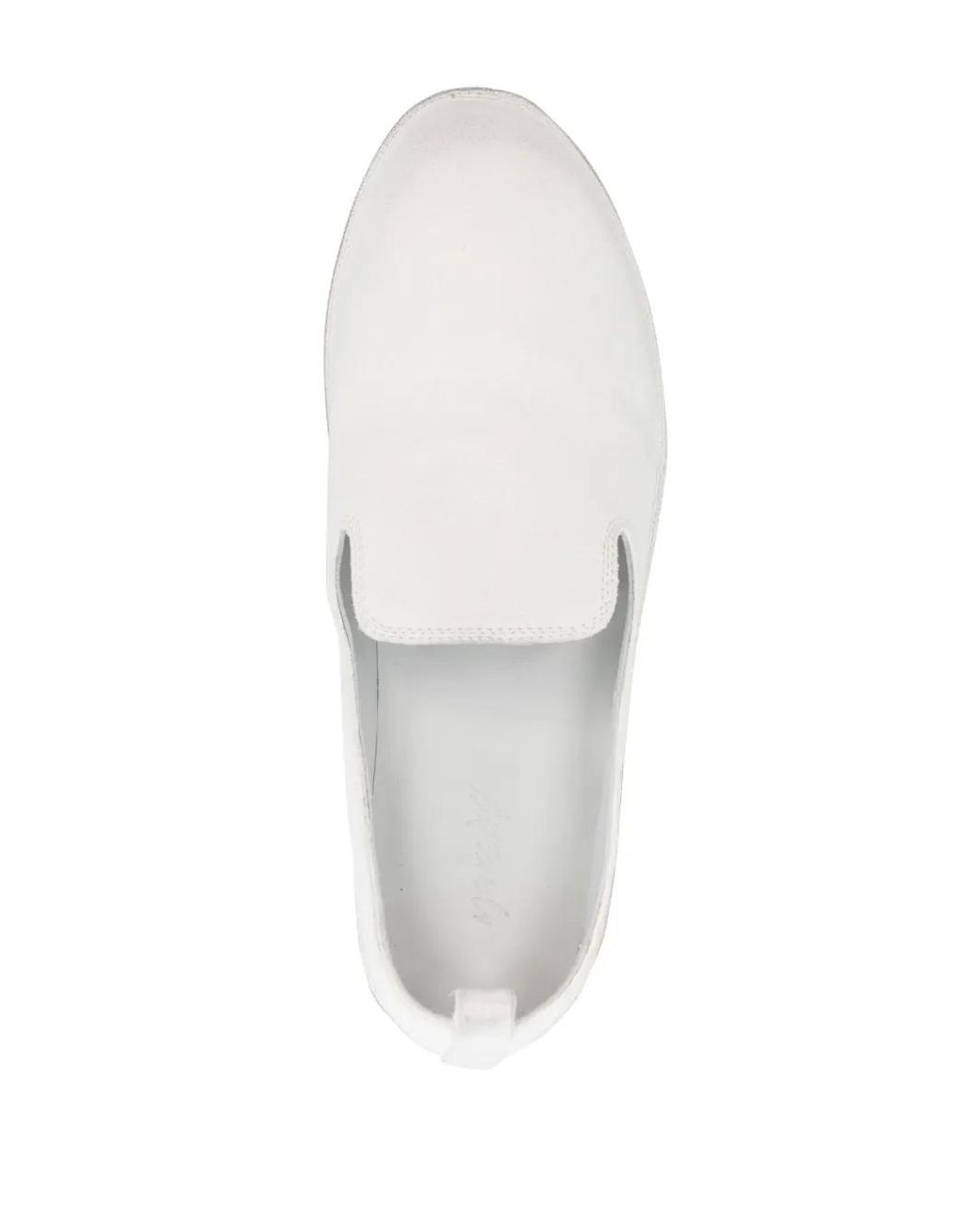 Marsèll White Strasacco Round-Toe Loafers
