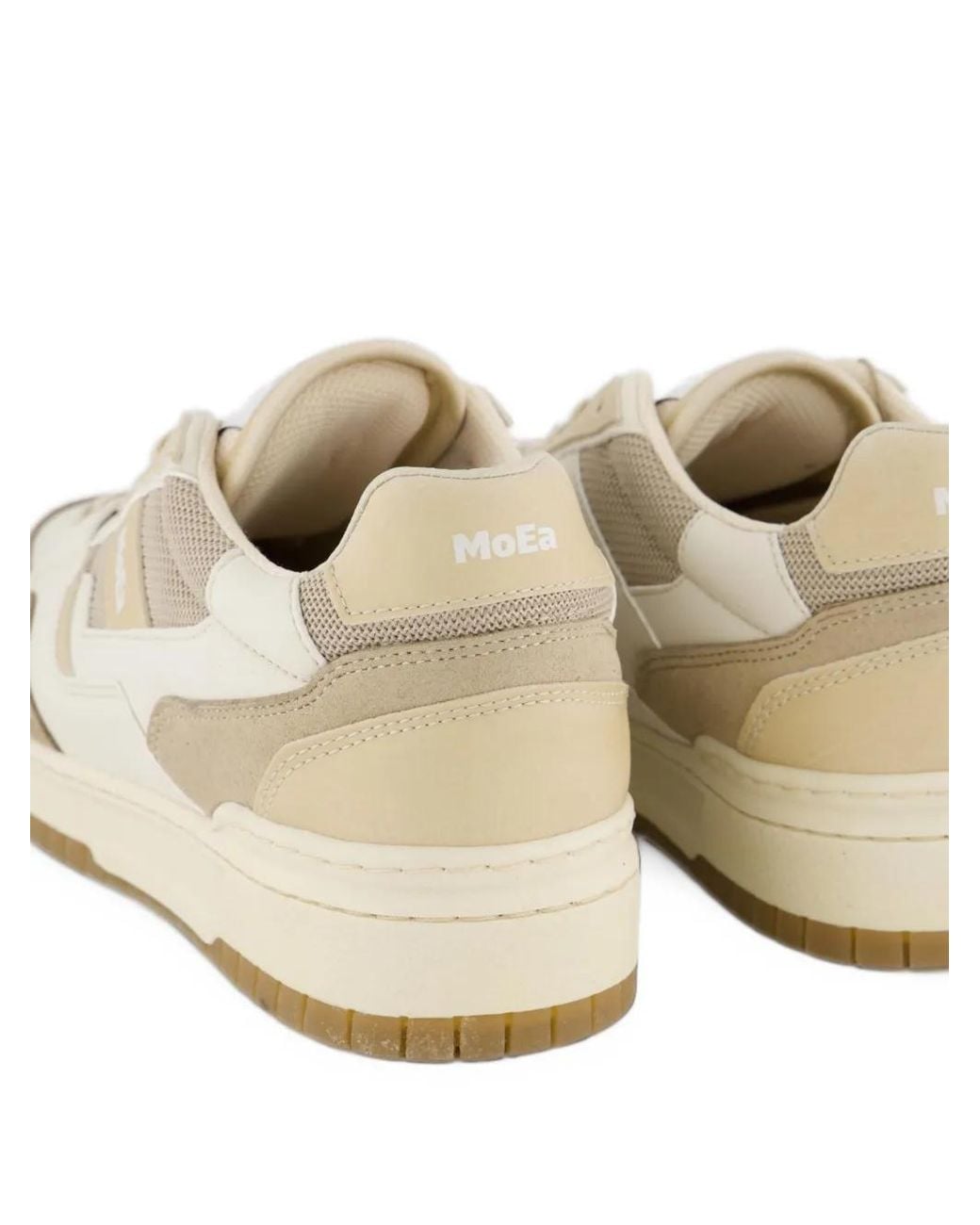 Moea White Gen2 Panelled Sneakers
