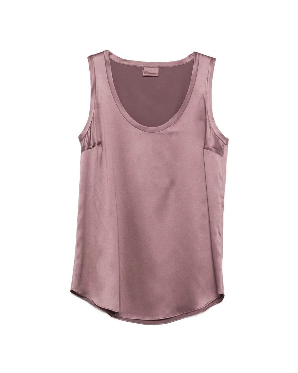 Brunello Cucinelli Purple Silk Elastane Jersey