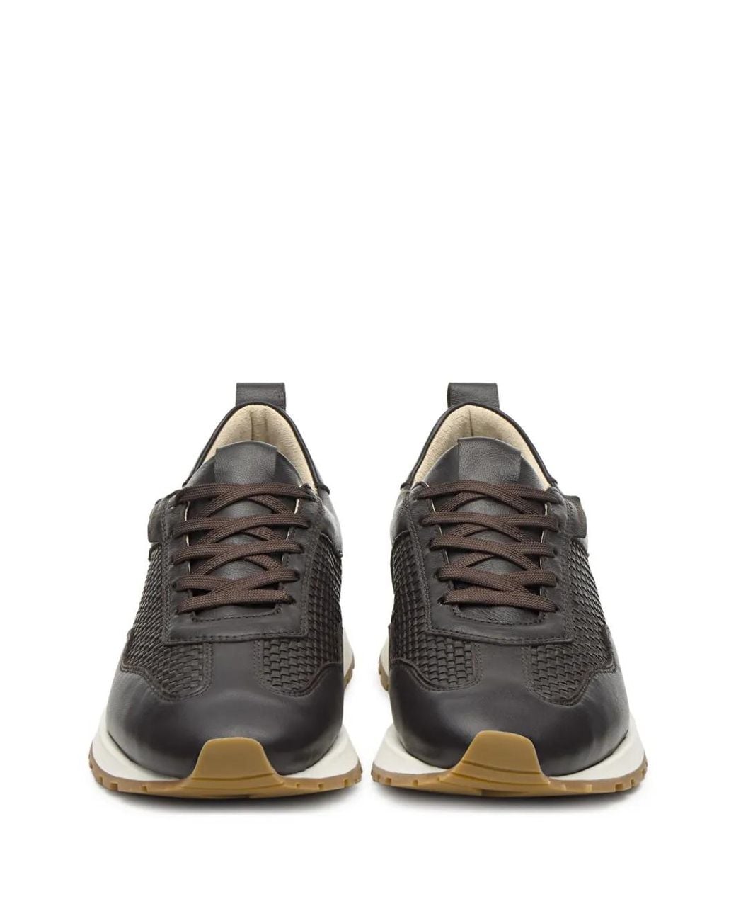 Lottusse Gray Dianne Low-Top Sneakers