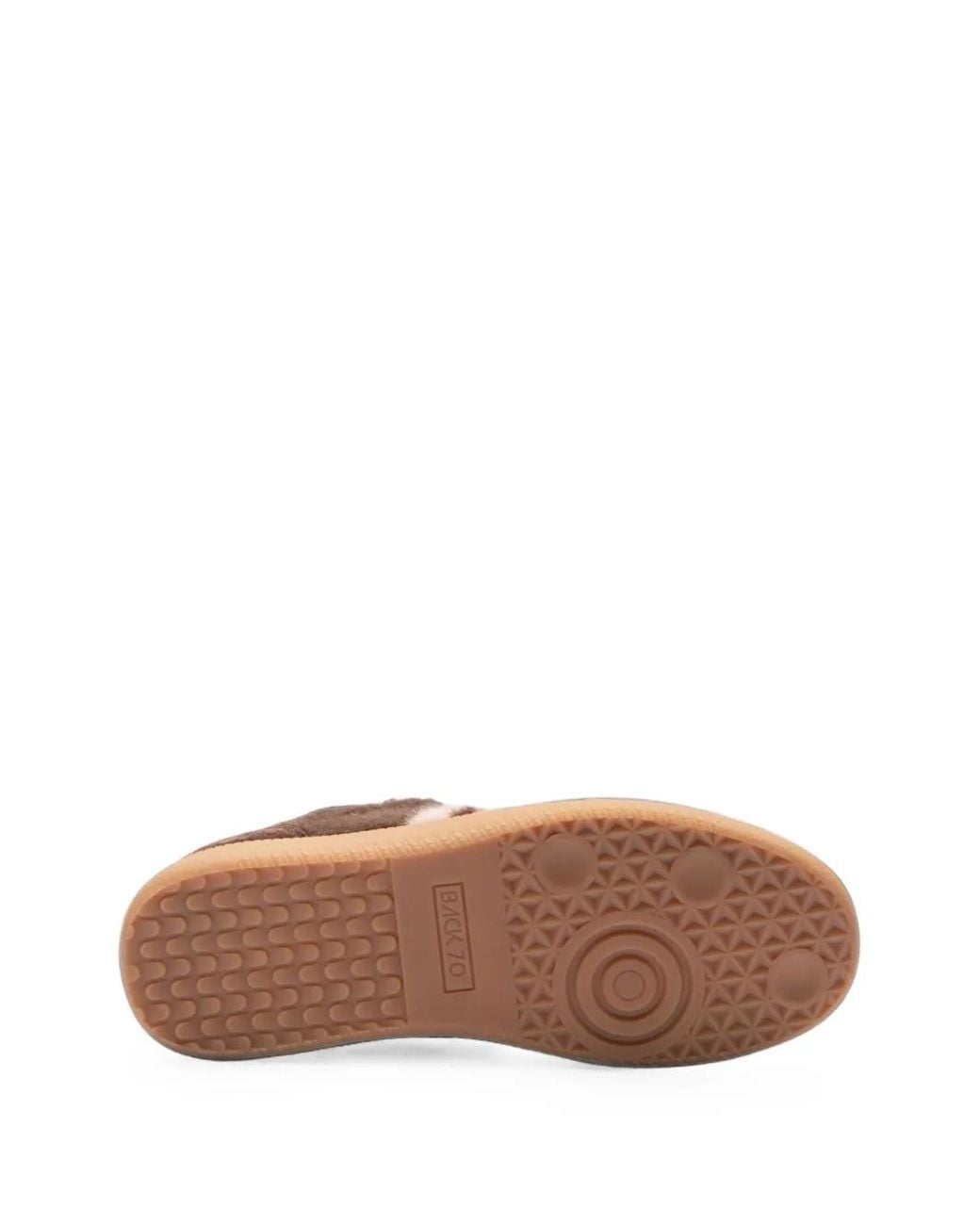 Back 70 Brown Cloud Textured Mohair Sneakers