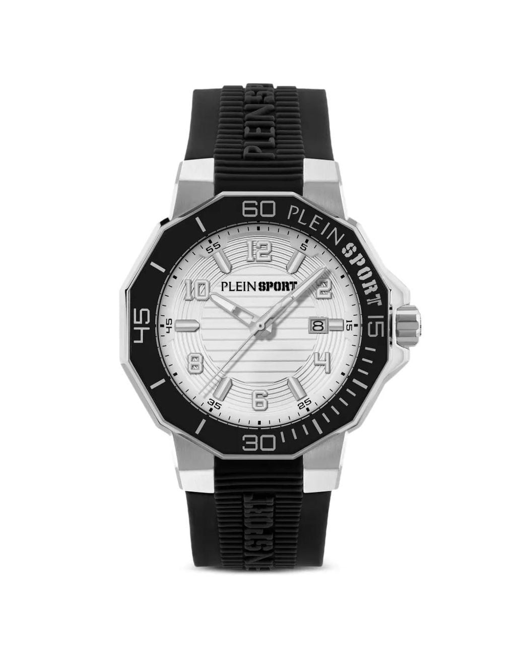 Philipp Plein Black Titan 3H 45Mm Watch for men