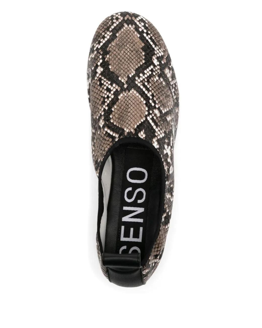 Senso Gray Cassidy Ballet Flats