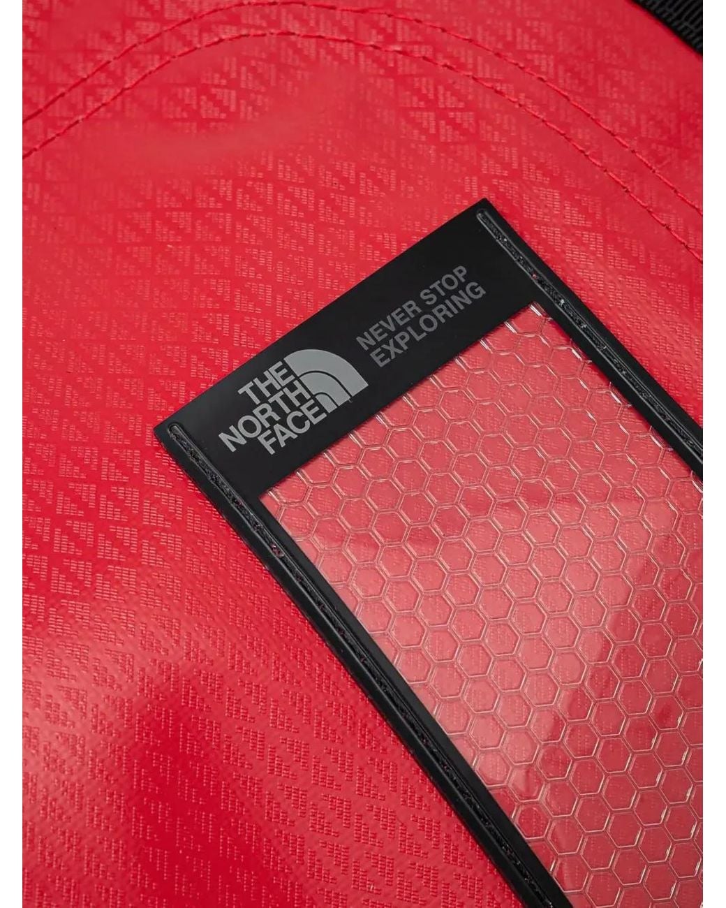 The North Face Red Small Base Camp Duffel Bag