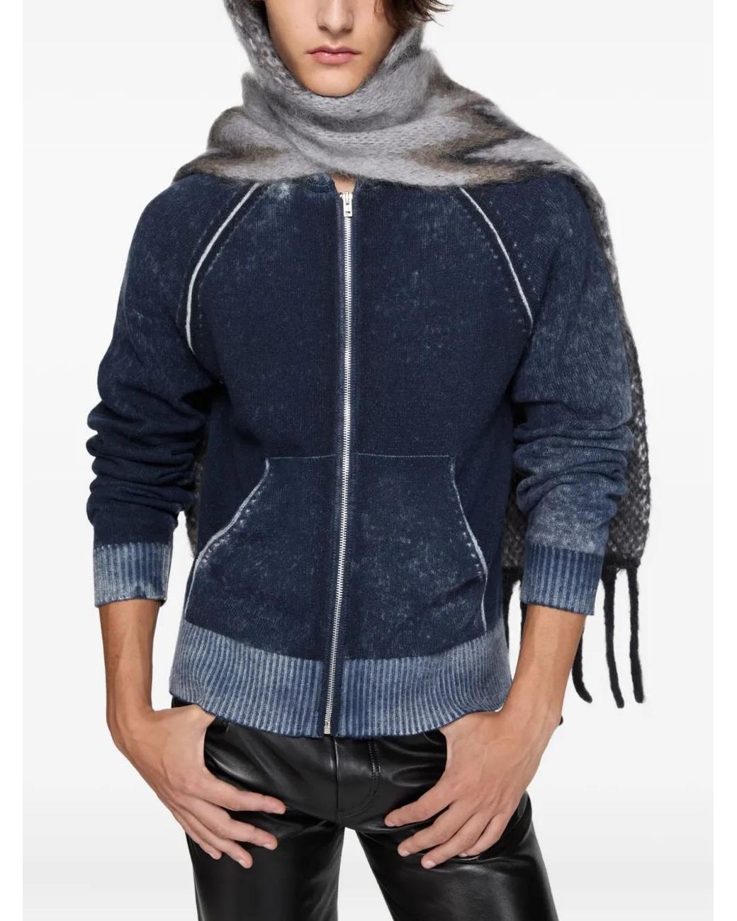 Veste Zippée En Laine Acne Studios - Beige - Taille M