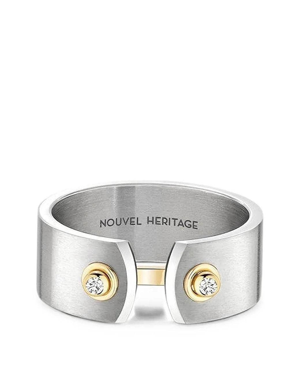 Nouvel Heritage Gray Bague Paris From The Sky Mood Sertie De Diamants