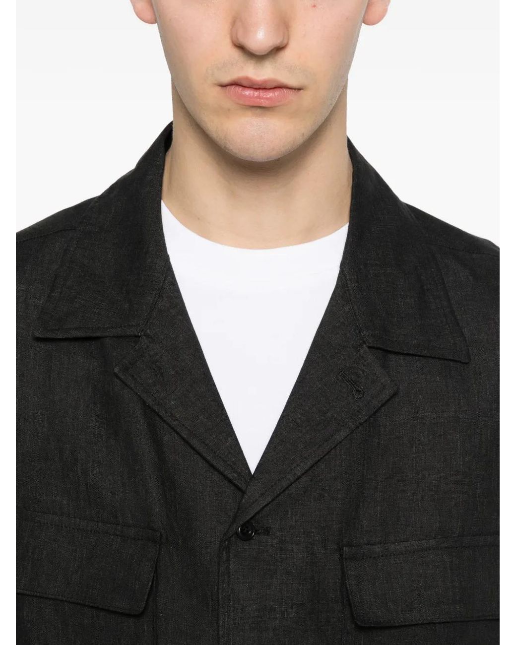 Briglia 1949 Black John Overshirt for men