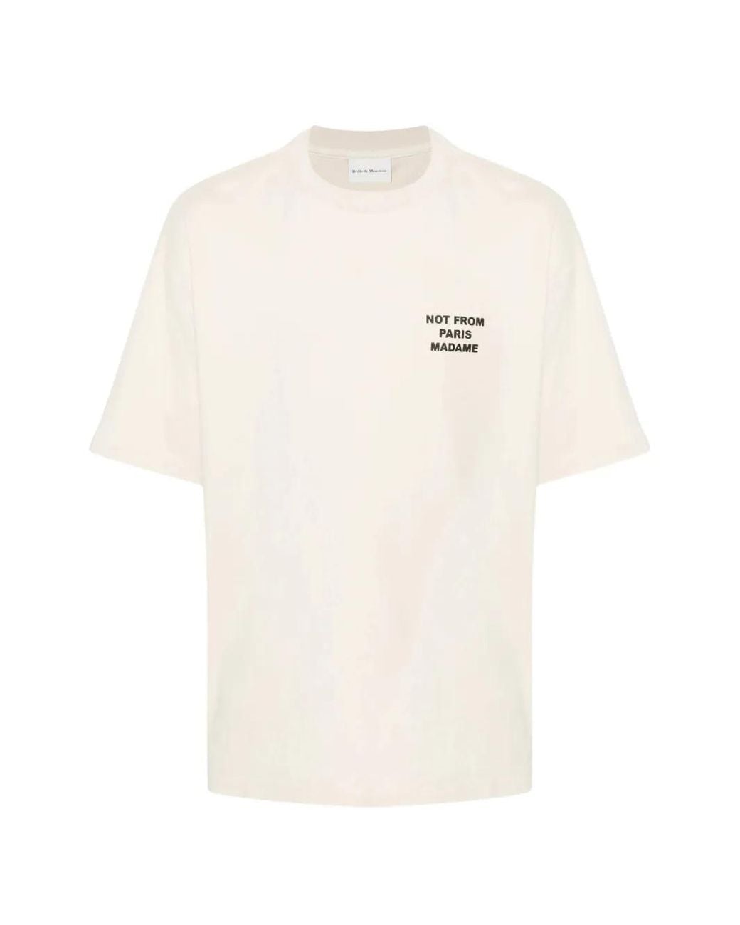 Drole de Monsieur White Short-Sleeve T-Shirt