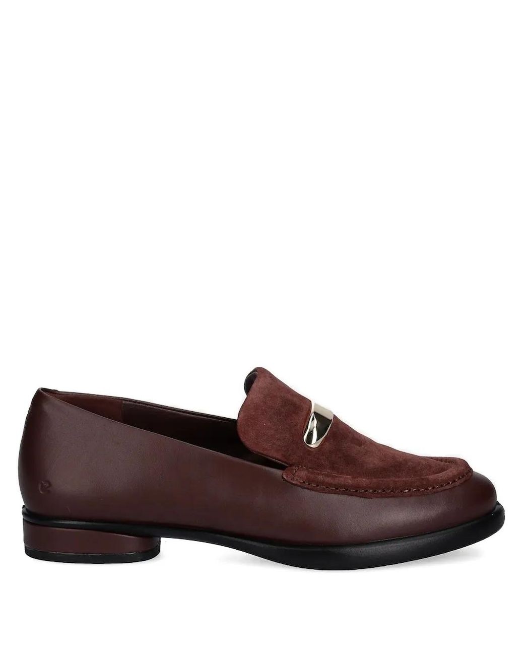 Ecco Brown Suede Loafers