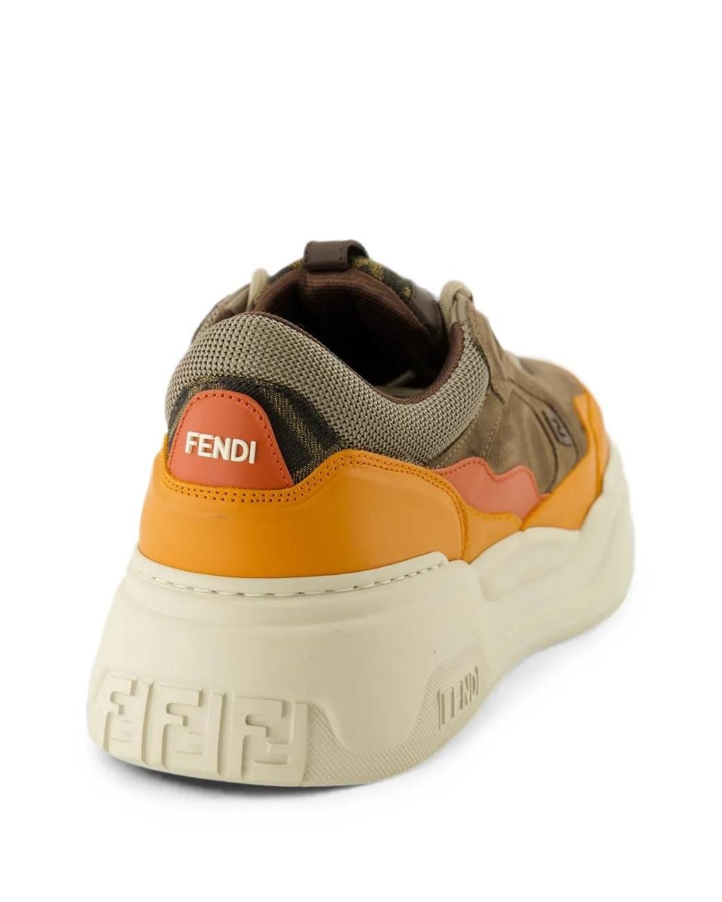 Fendi Brown Sneakers for men