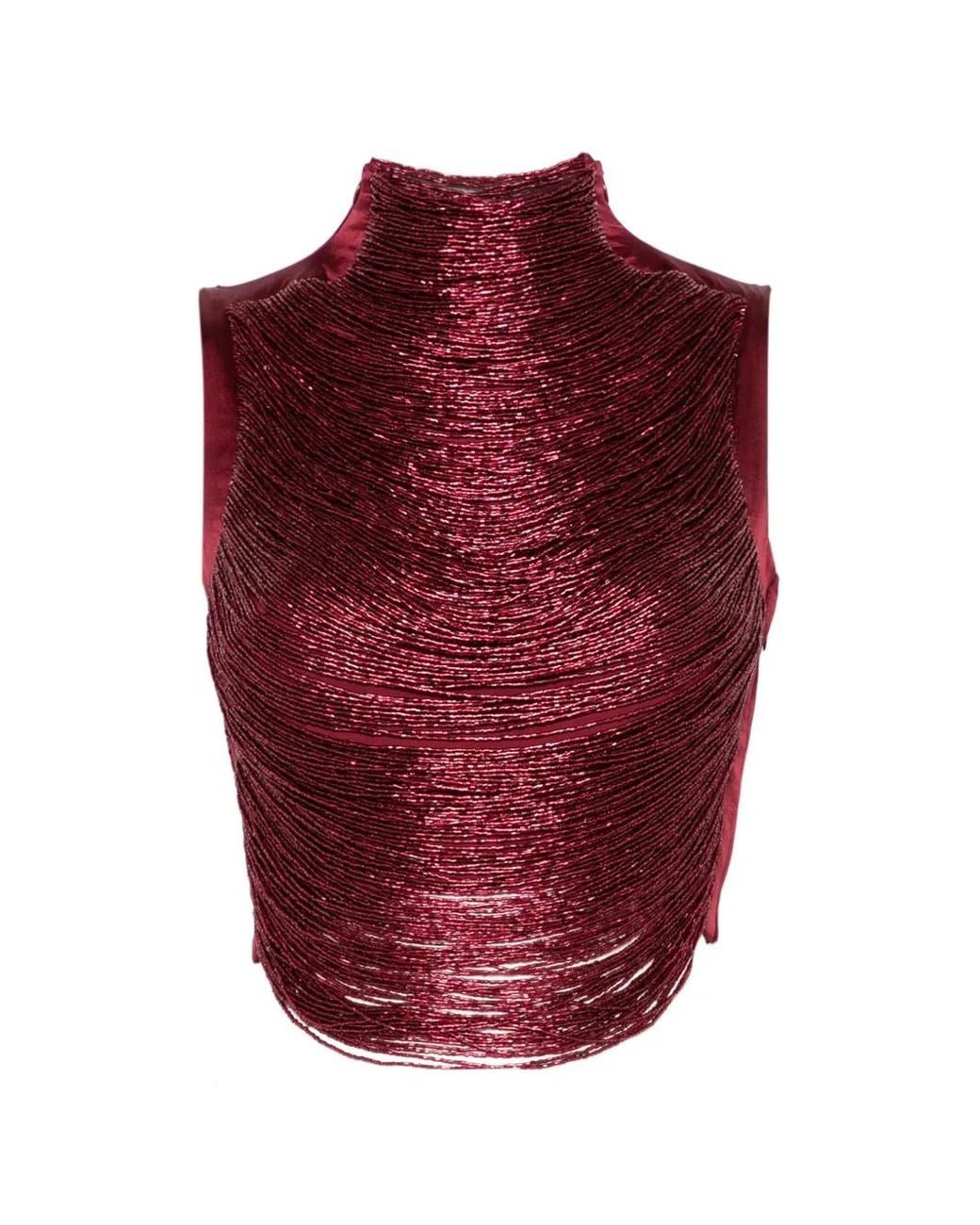 Cult Gaia Red Tops