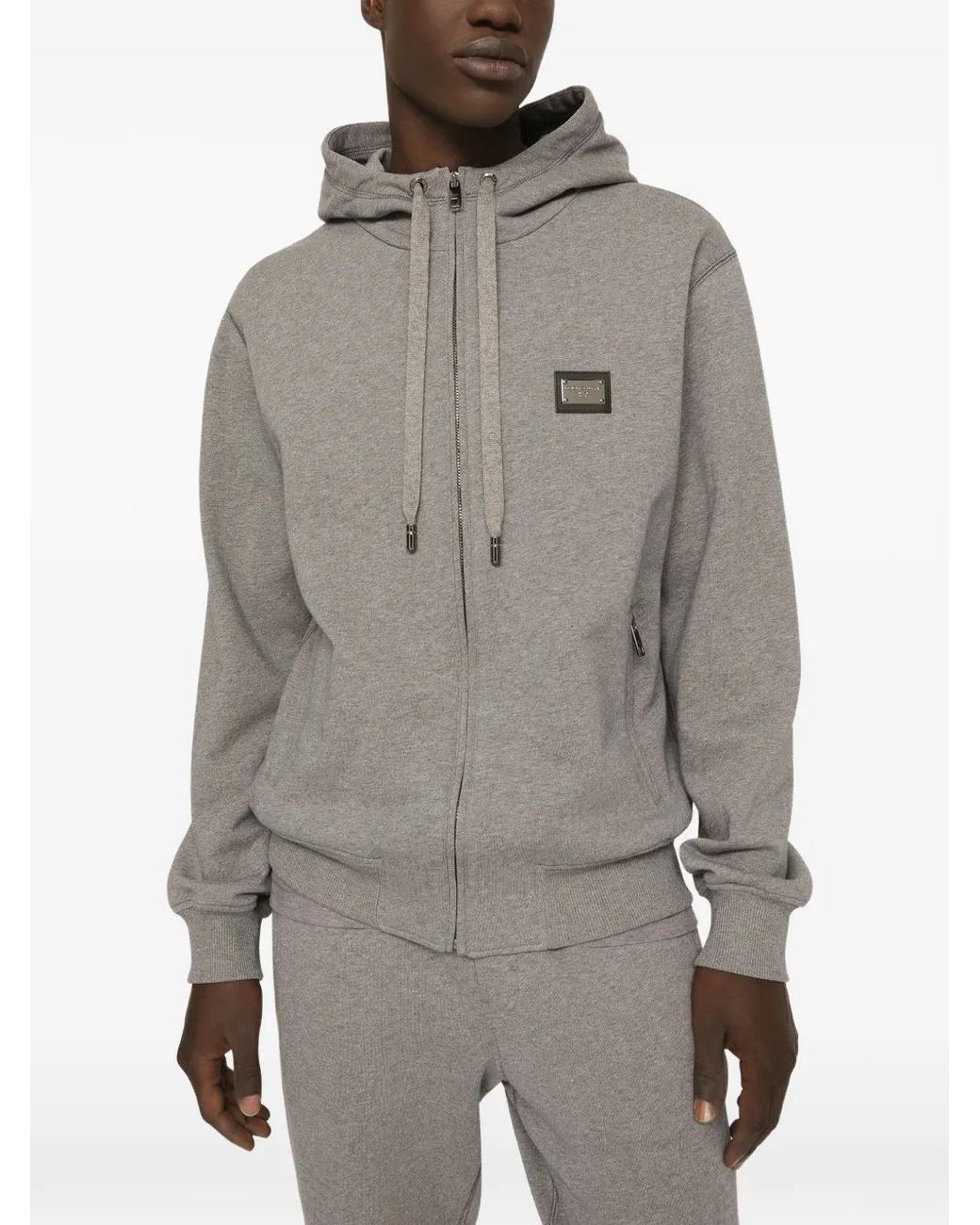 Dolce & Gabbana Gray Essential Sweatshirt for men