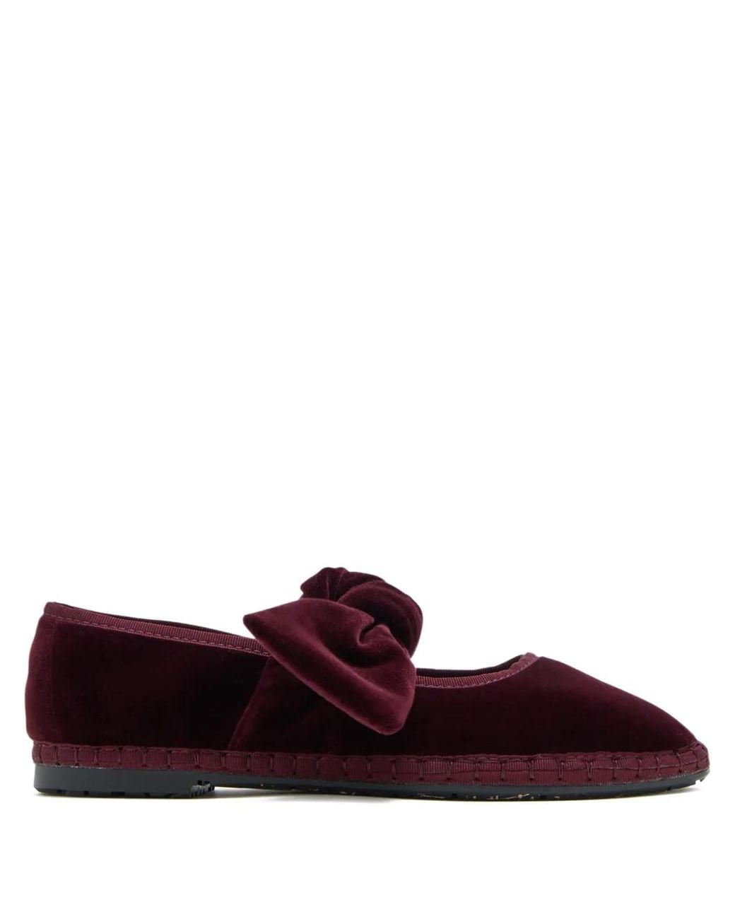 Flabelus Red Lyra Bow Espadrilles