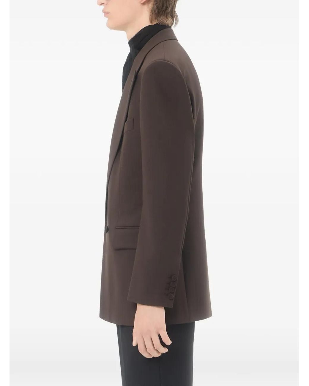 Valentino Garavani Brown Double-Breasted Jacket for men