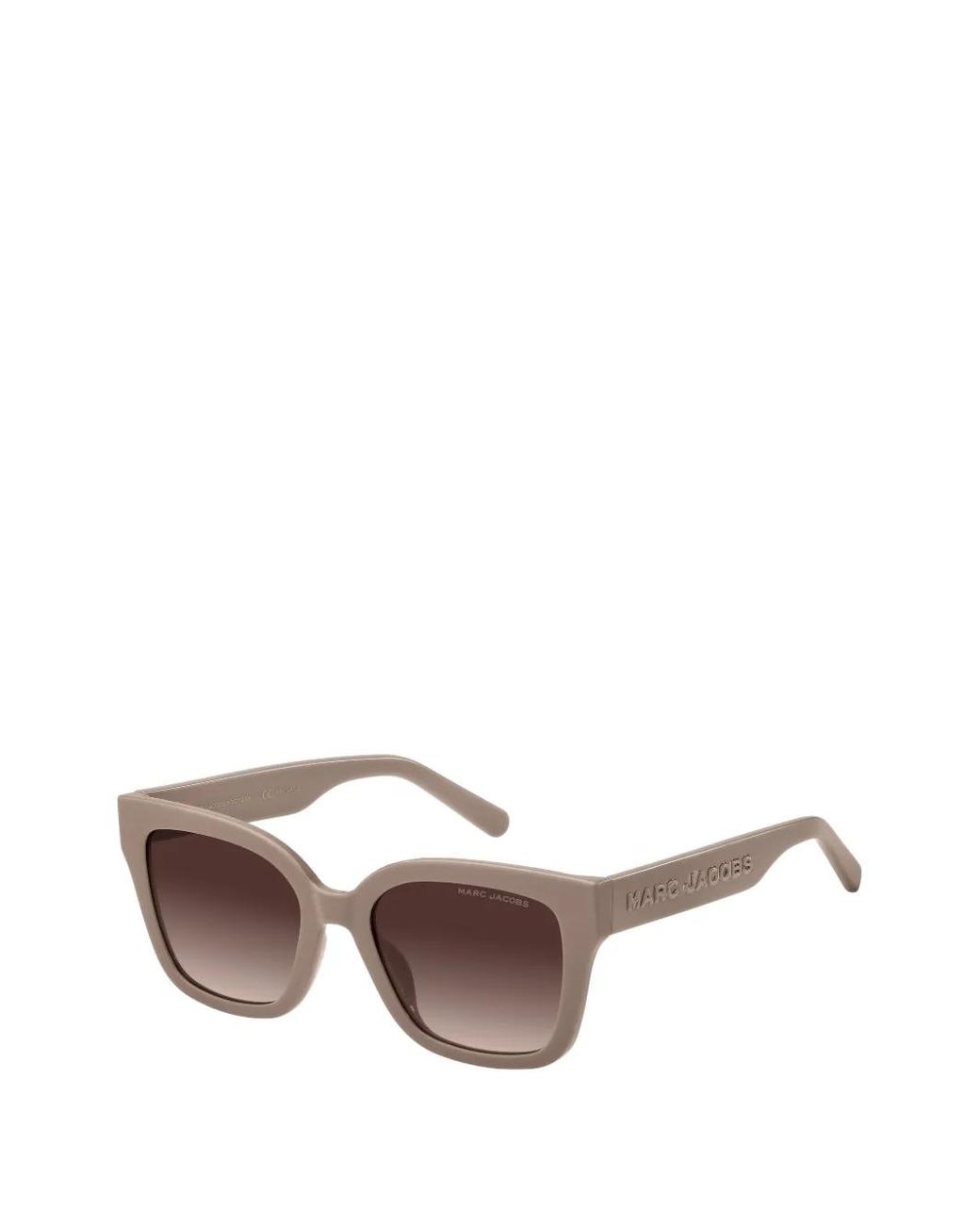 Marc Jacobs Brown Square Sunglasses