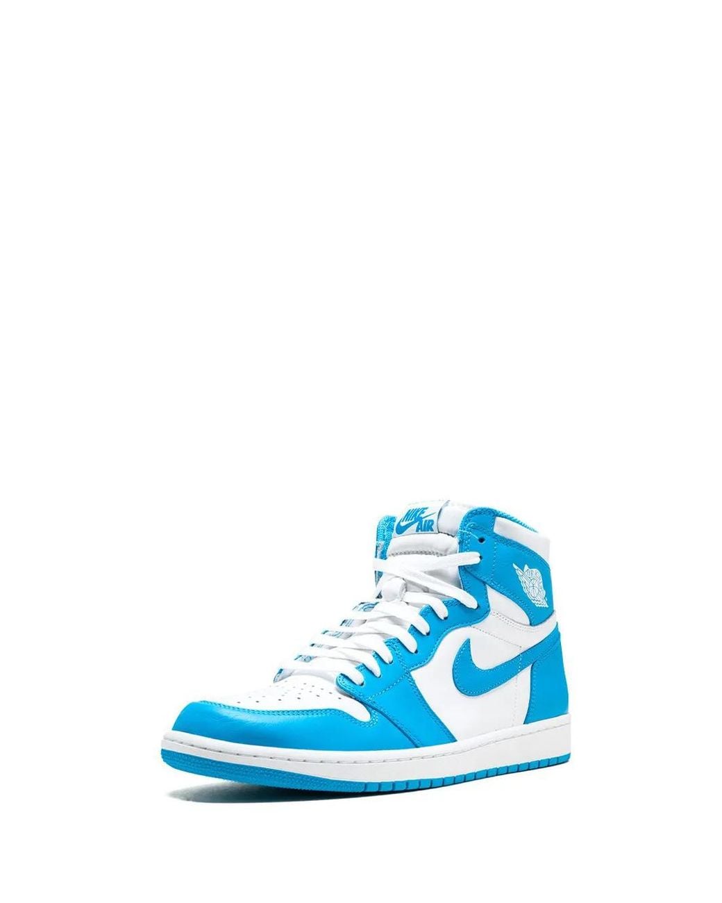 Nike Blue Air 1 Retro "Unc" Sneakers for men