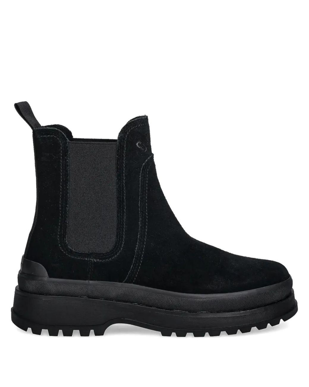 Gant Black Pull-Tab Chelsea Boots