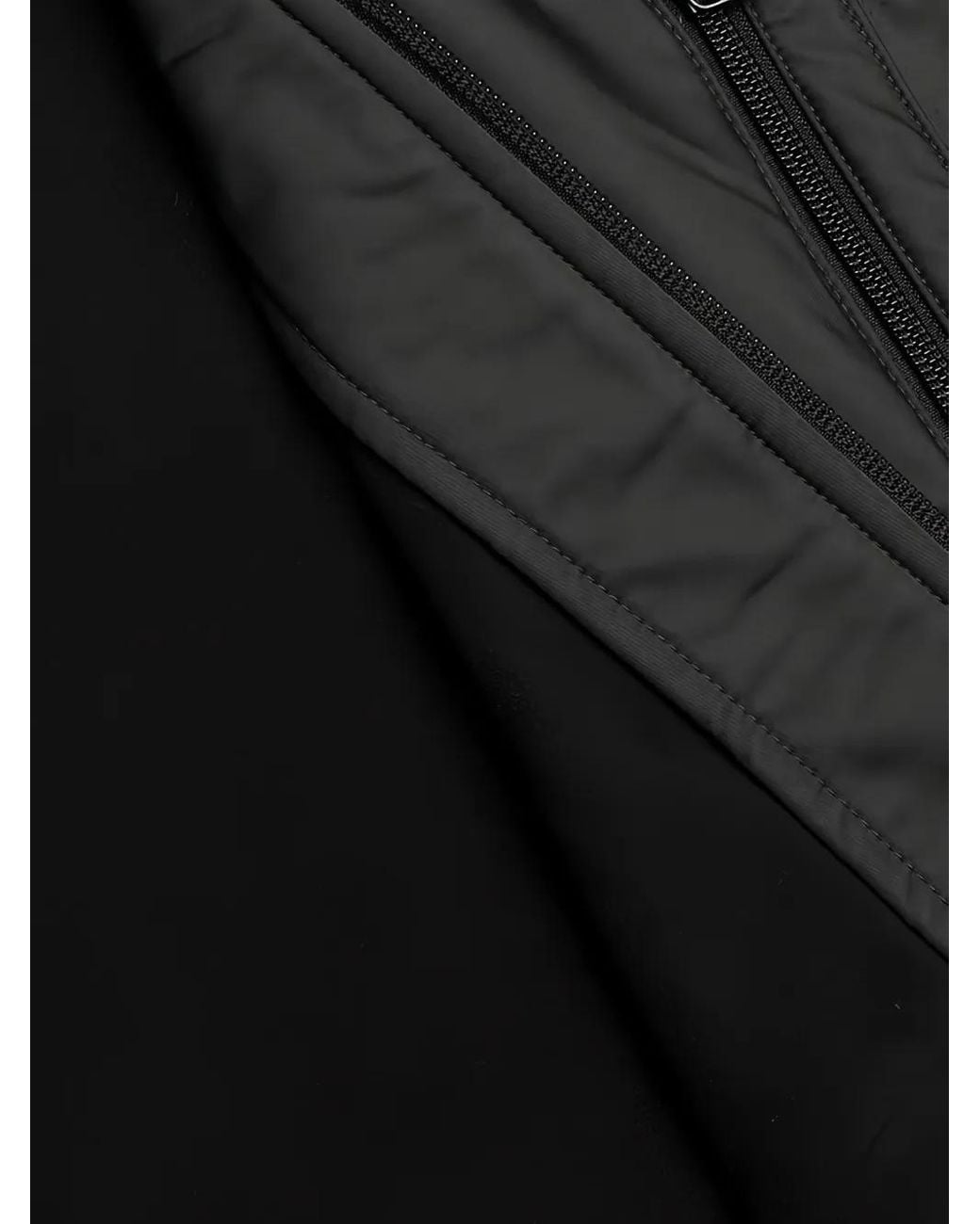 Needles Black Embroidered Zip-Front Jacket for men