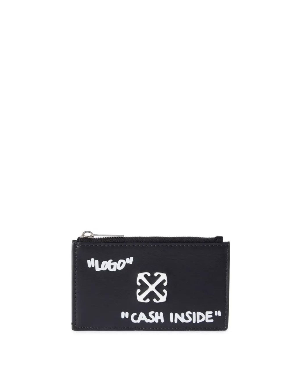 Off-White c/o Virgil Abloh White Jitney Quote Card Holder