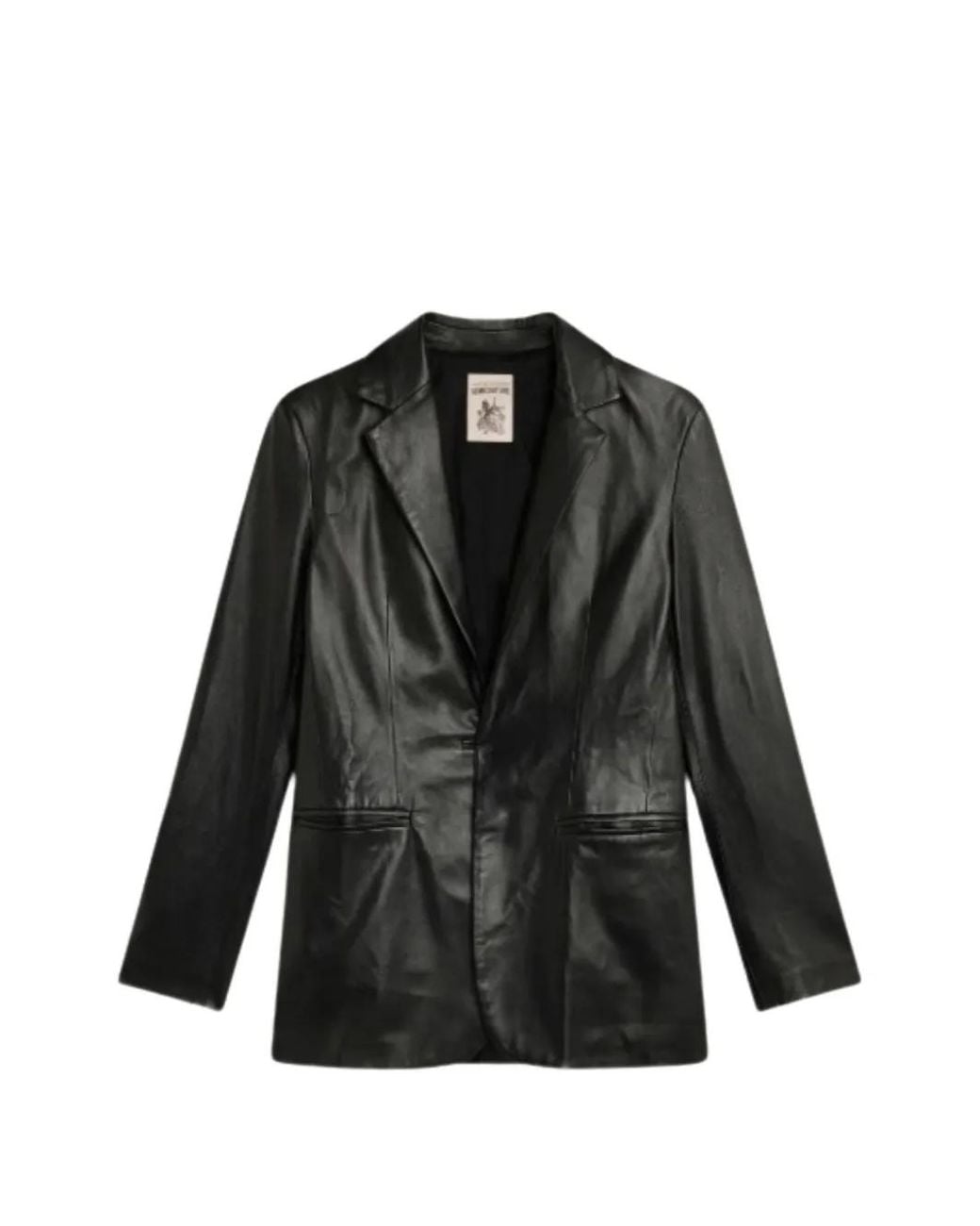 Semicouture Black Single-Breasted Jacket