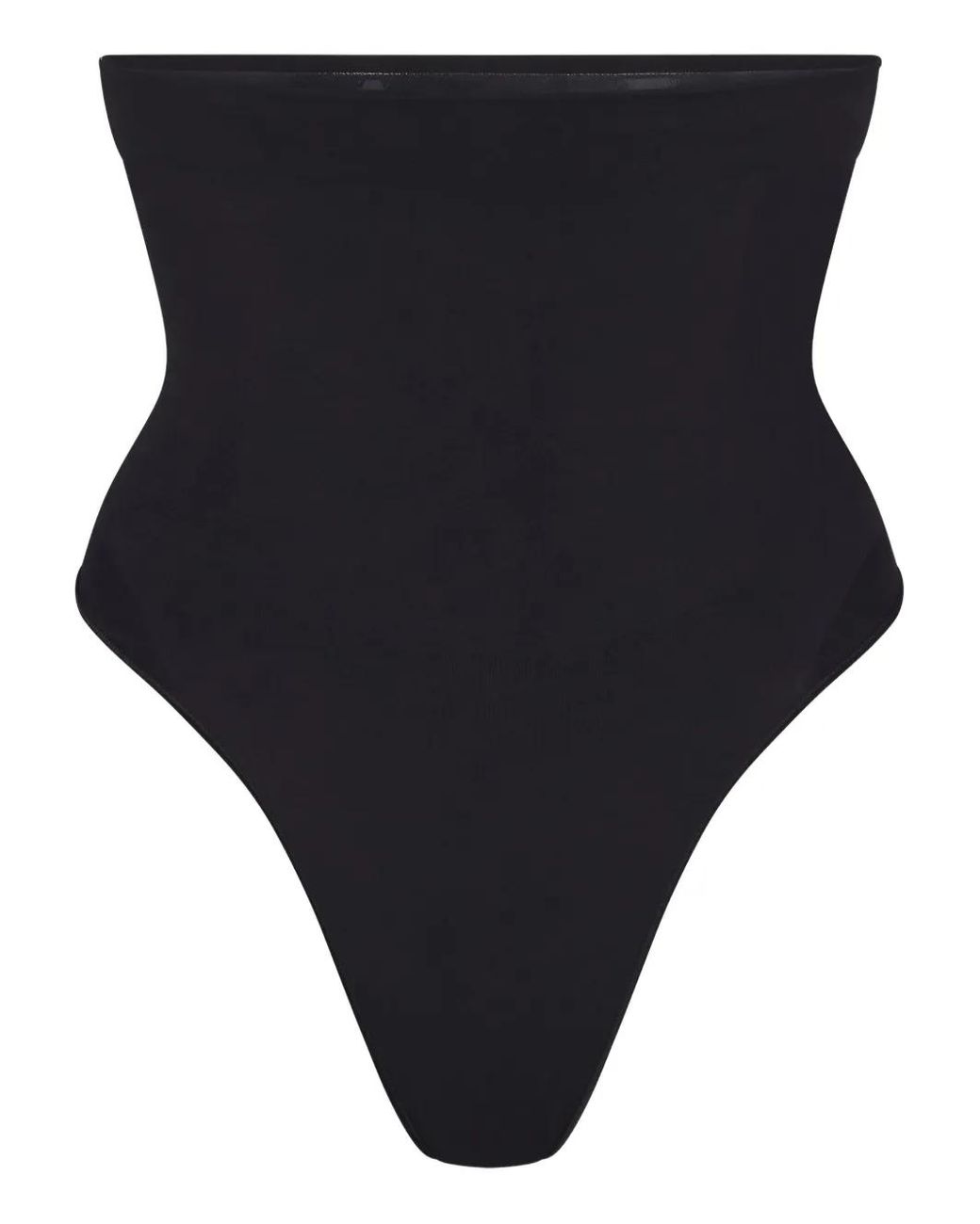 Skims Black Seamless Sculpt High-Waist Thong