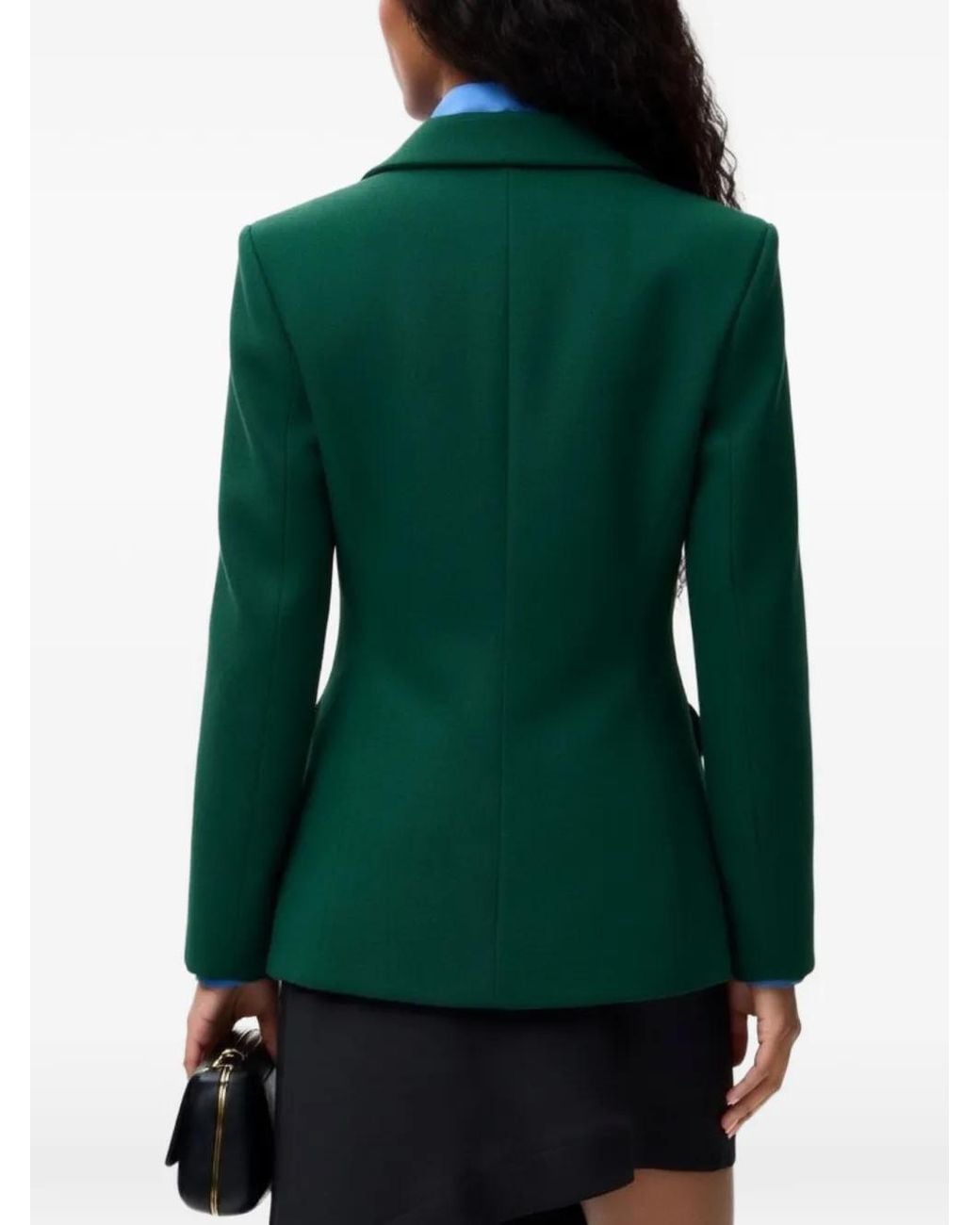 Loewe Green Blazer Aus Wolle