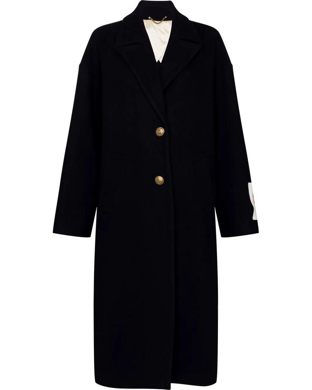 Golden Goose Deluxe Brand Black Golden W's Cocoon Coat Clothing