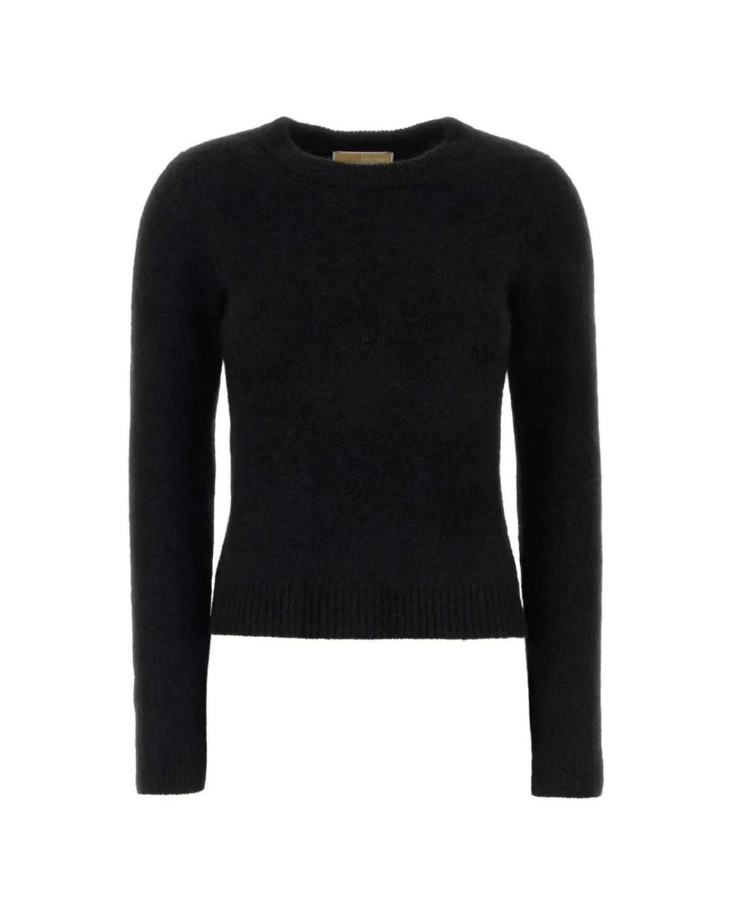 MICHAEL Michael Kors Black Brushed Alpaca Blend Sweater