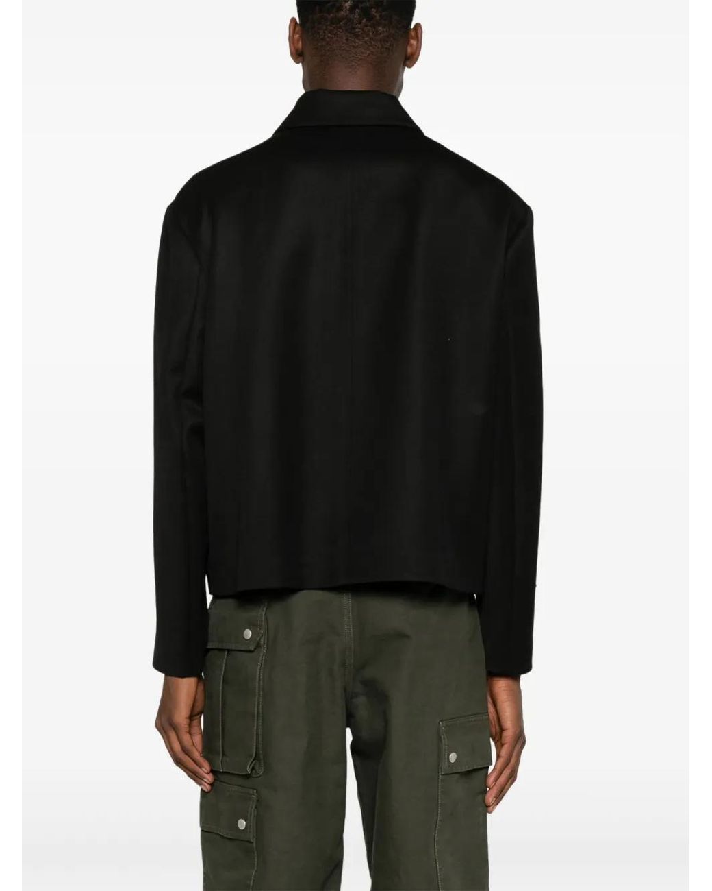 Loewe Black Workwear Shirt Jacket for men