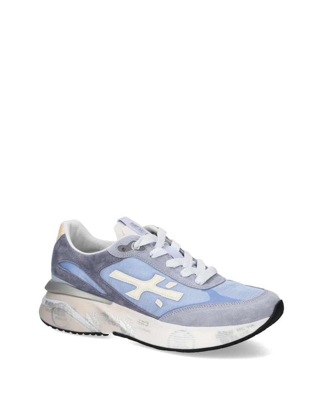 Premiata White Baskets Moe Run-D