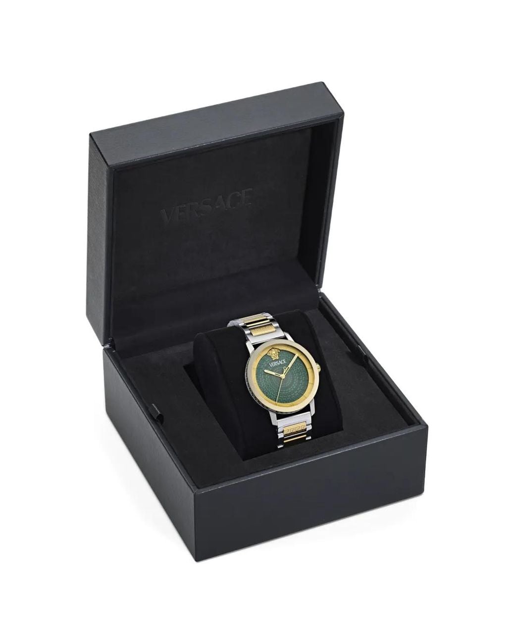Versace Metallic V-Helix 40Mm Watch for men
