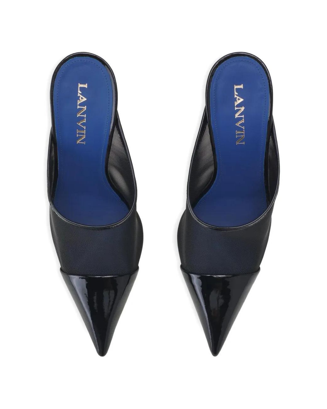 Lanvin White Nocturne Mules