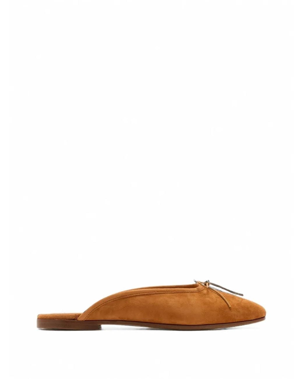 SOPHIQUE Brown Mules Poesia En Daim