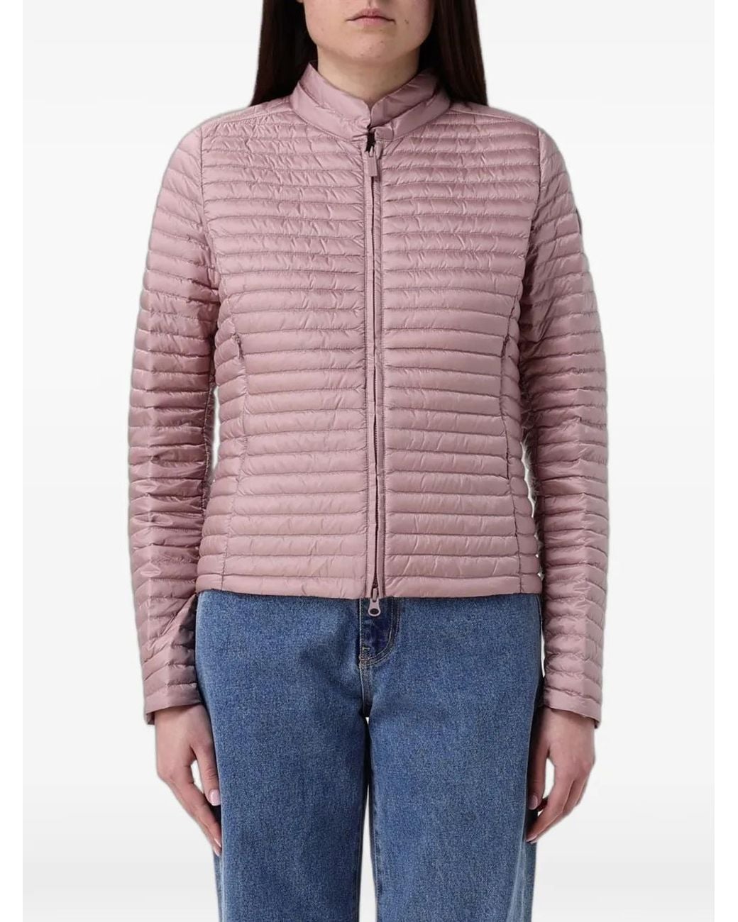 Colmar Red Packable Logo-Patch Puffer Jacket