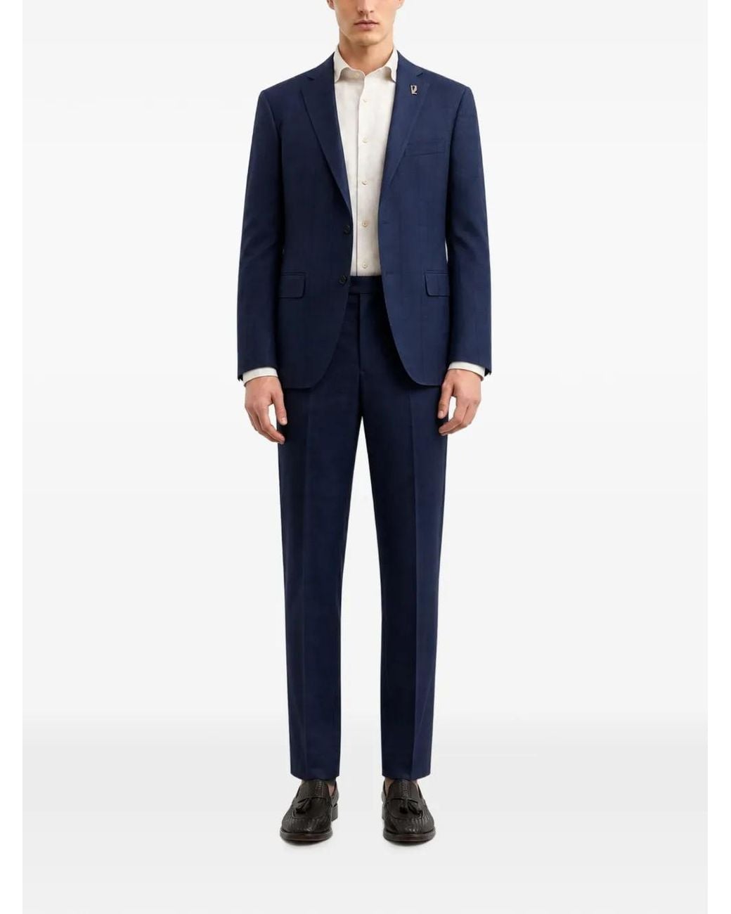 Pal Zileri Blue Single-Breasted Suit for men