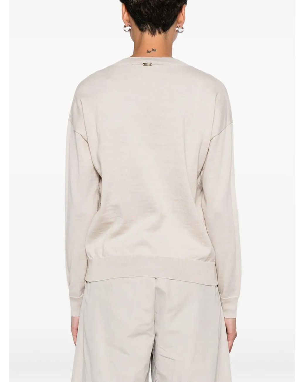 Herno White Sweaters