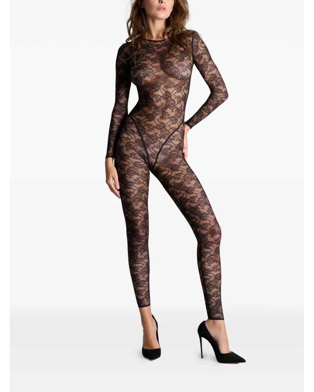 Maison Close Black Flashback Backless Jumpsuit