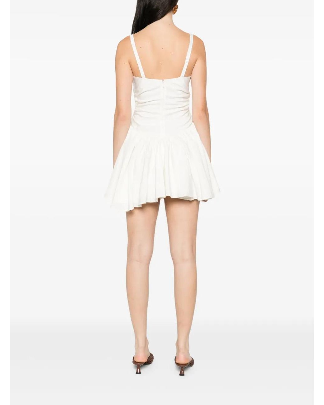 Occleus White Kinsley Midi Dress