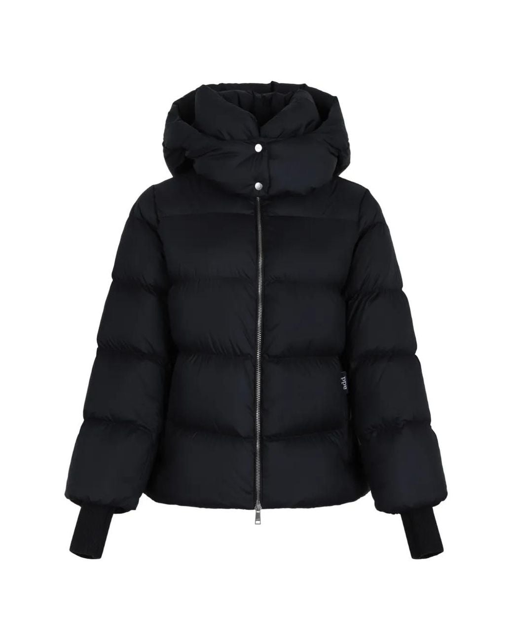 Add Black Hooded Ped Jacket