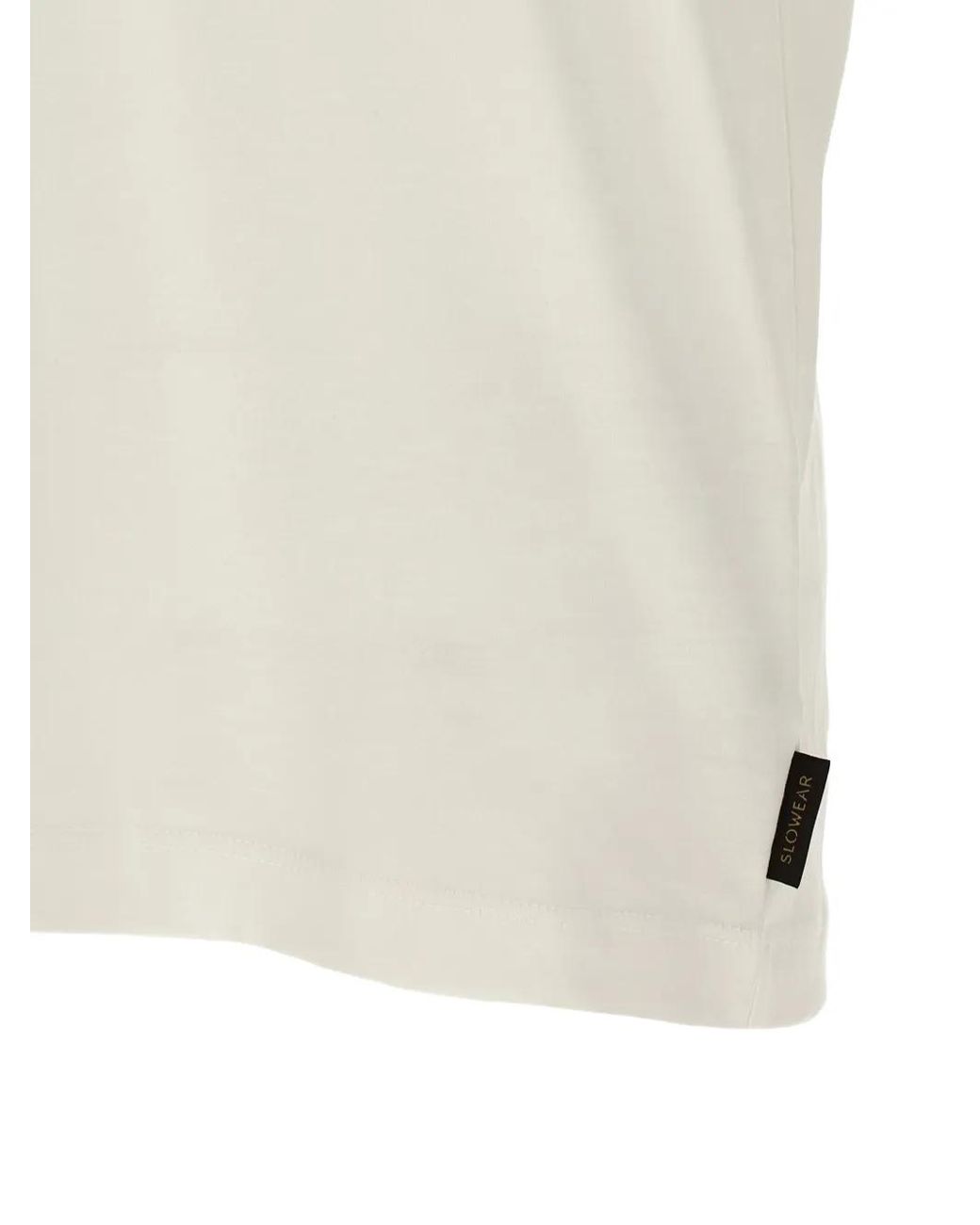 Zanone White Short-Sleeved Polo Shirt for men