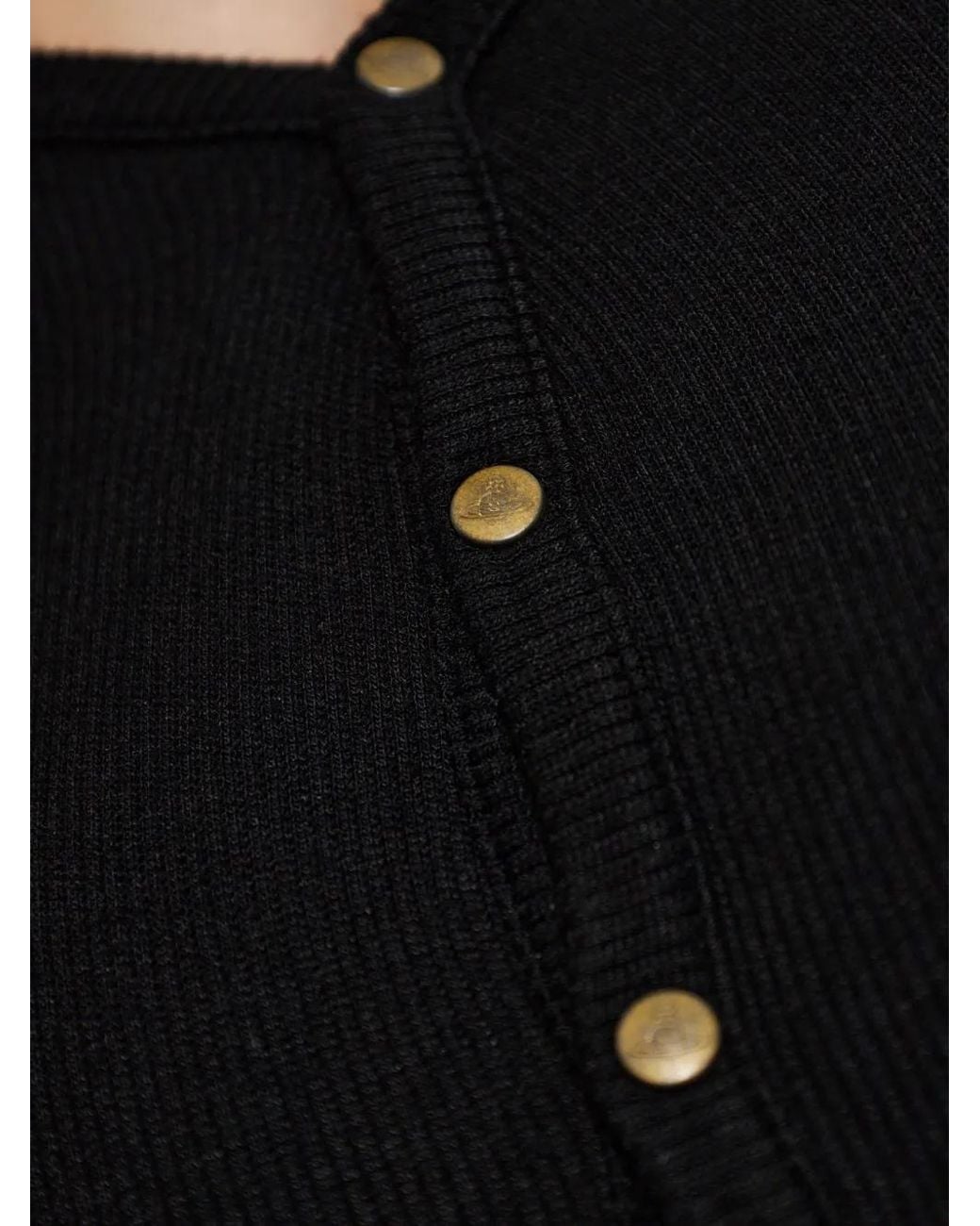 Vivienne Westwood Black Sailor Henley T-Shirt for men