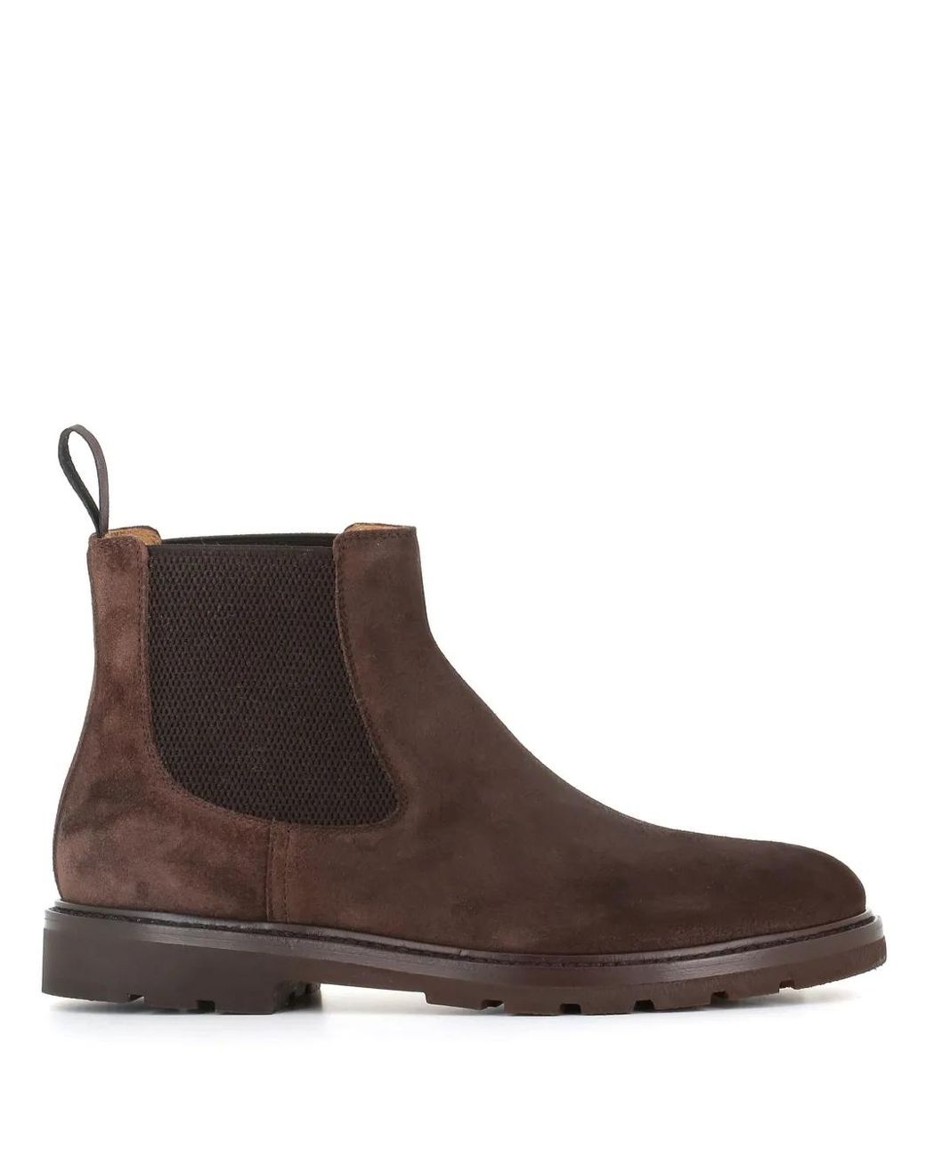 Henderson Brown Suede Ankle Boots for men