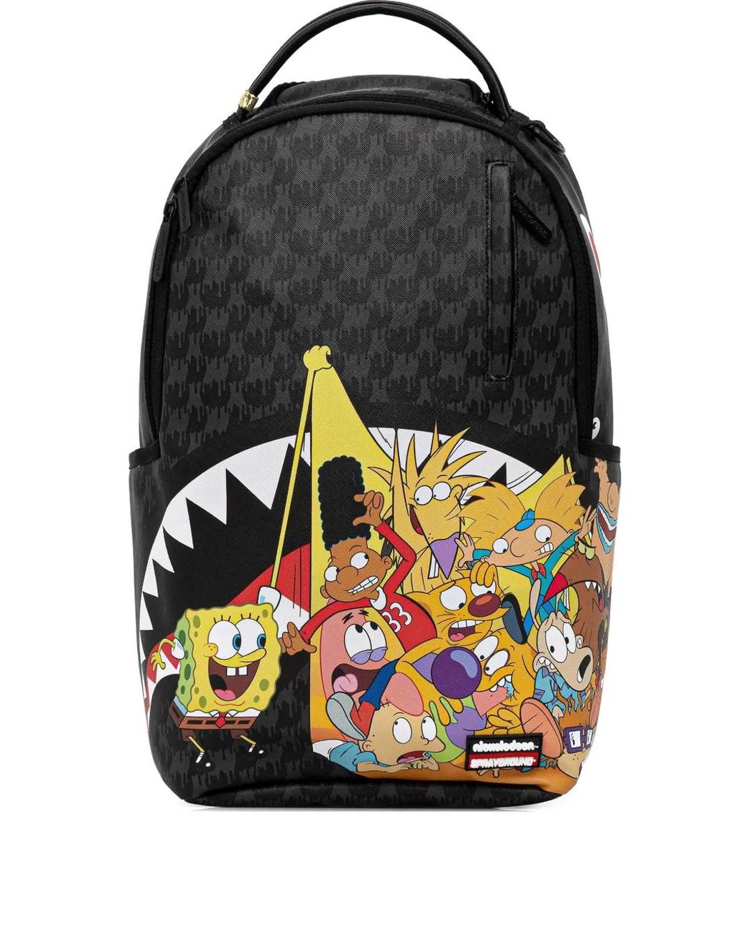 Sprayground Nickelodeon-Print Backpack in Black | Lyst