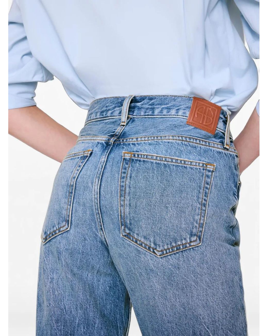 Anine Bing Blue Roy Jeans 31"