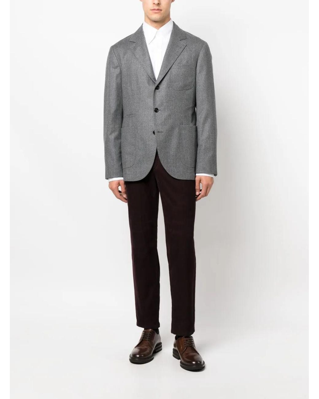 Brunello Cucinelli Gray Jackets for men