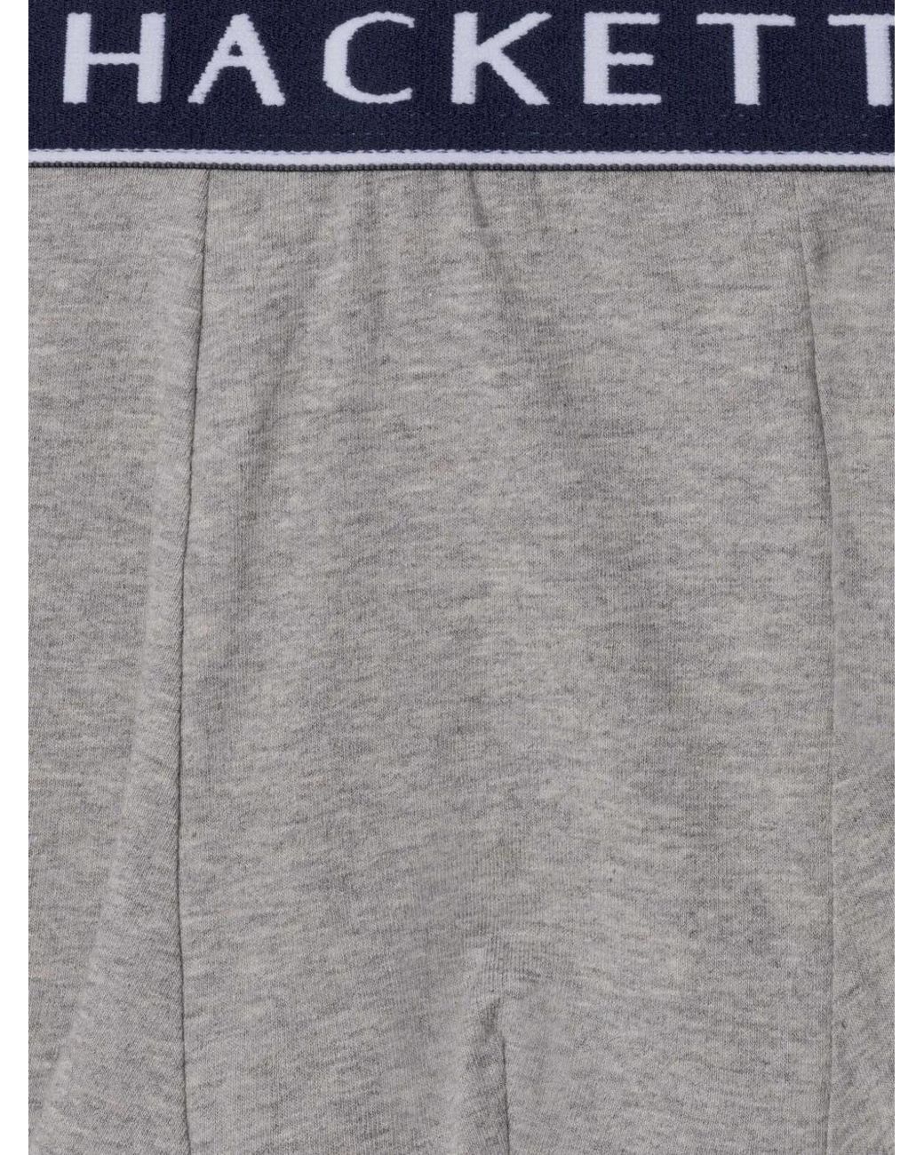 Hackett Blue Logo-Waistband Boxers (Pack Of Three) for men