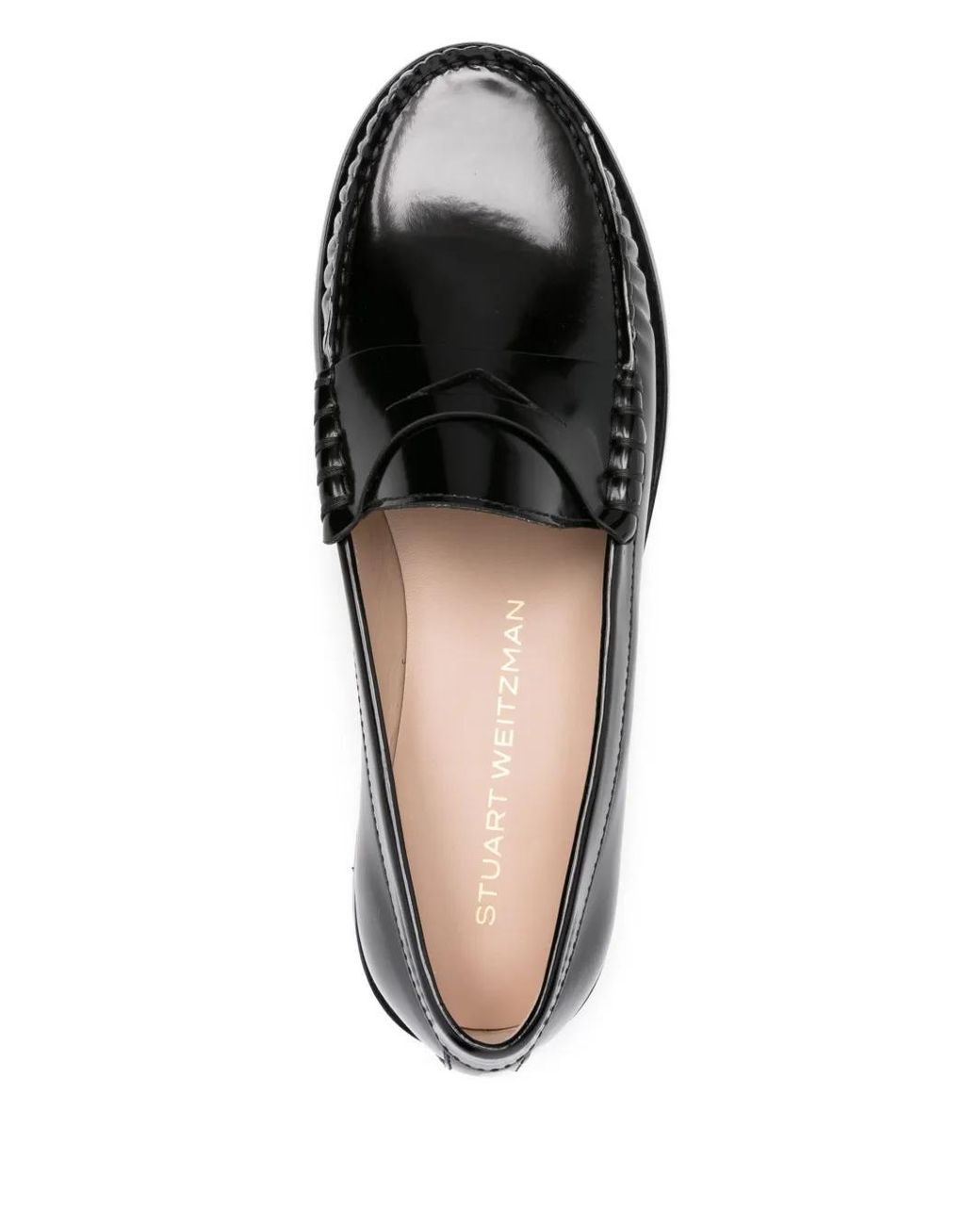 Stuart Weitzman Black Klassische Loafer