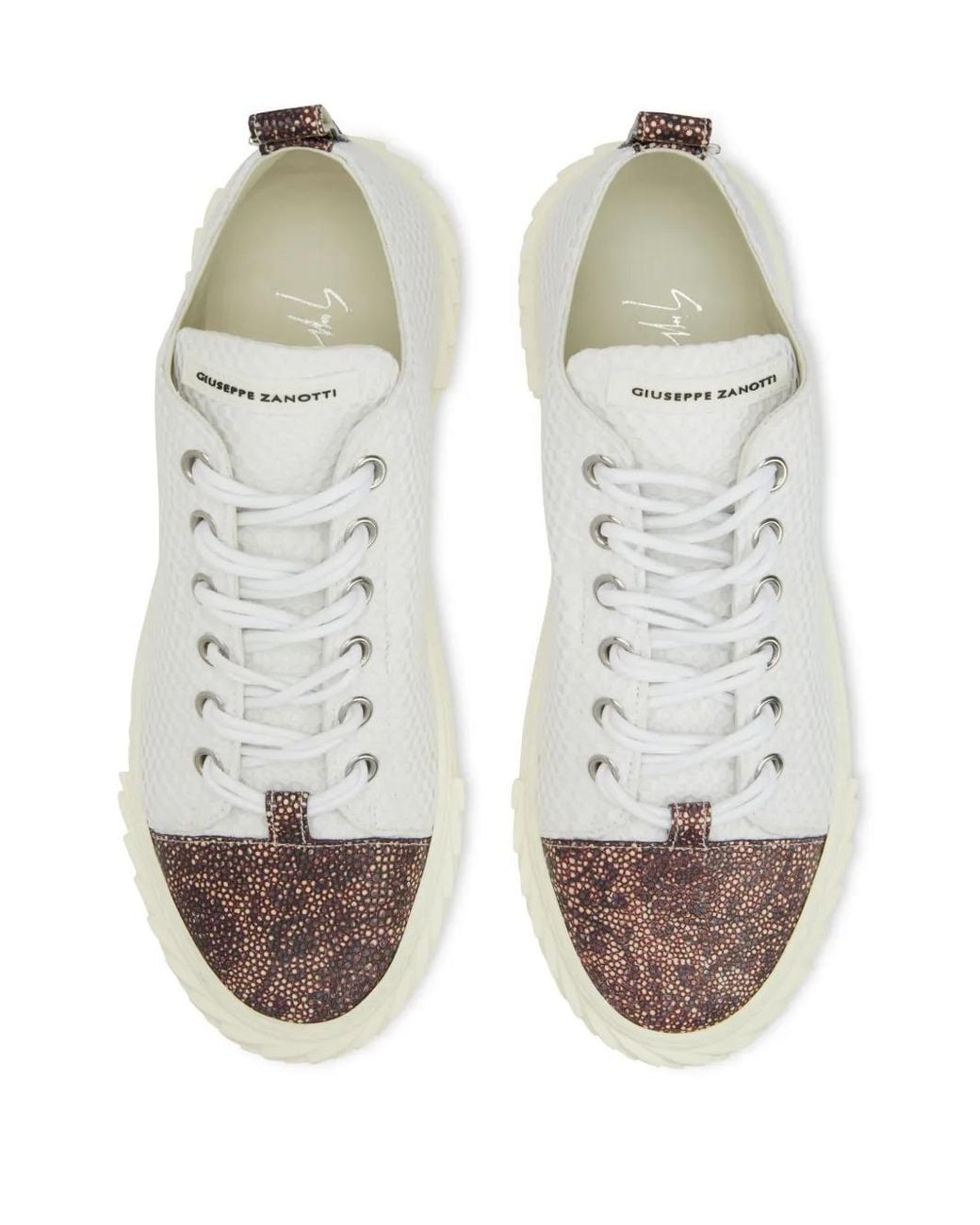 Giuseppe Zanotti White Blabber for men