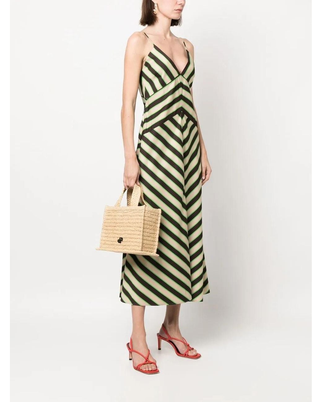 Patou Natural Small Jp Raffia Tote Bag