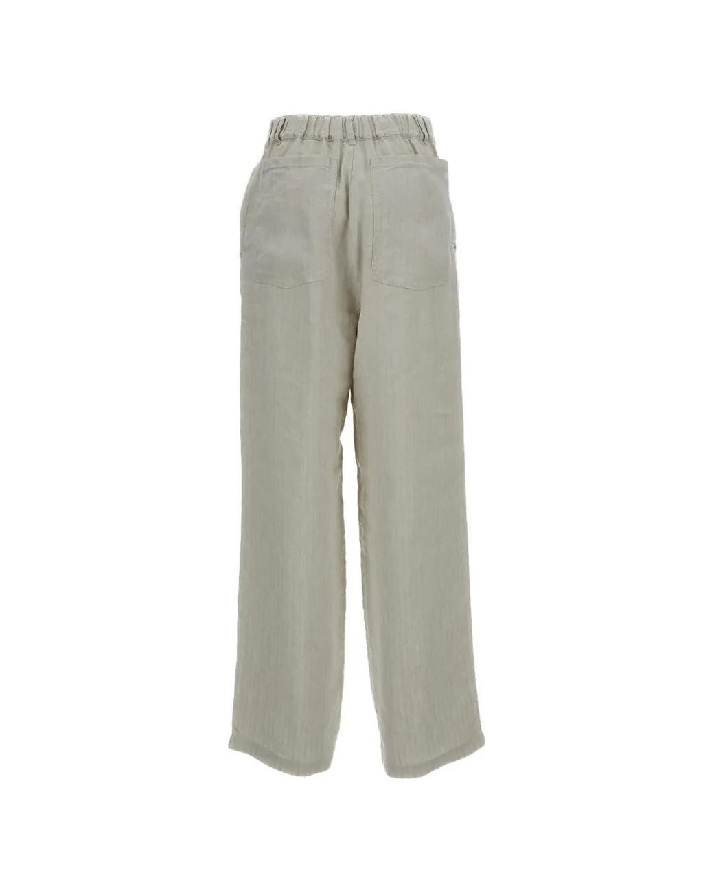 Barena Gray Buttoned Trousers